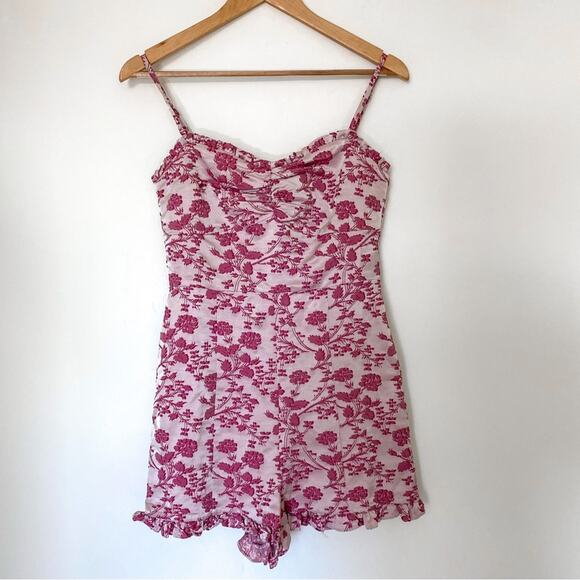 NWT Likely Hyland Pink Floral Romper - Picture 5 of 11